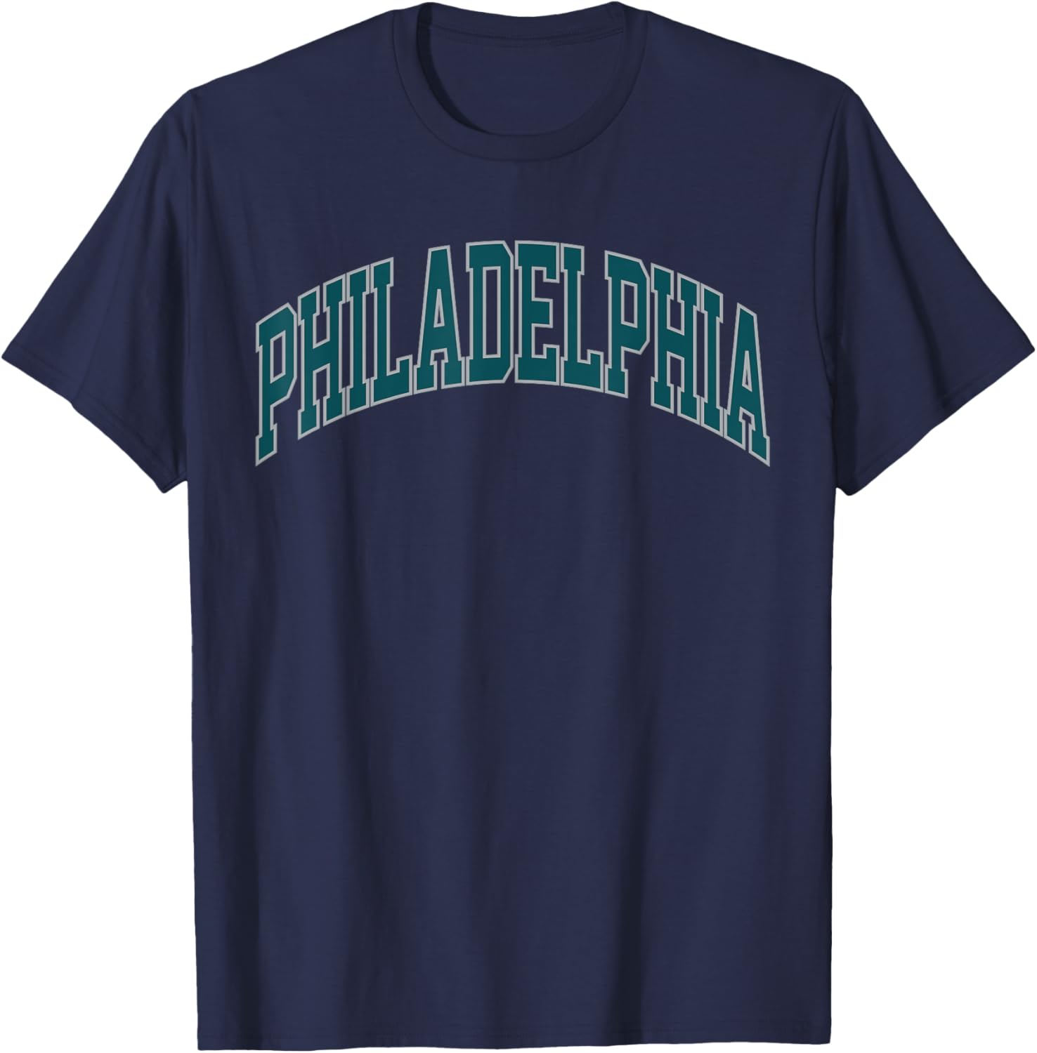 Retro Philadelphia Souvenir Classic Philadelphia Green T-Shirt - T-Shirt | Navy
