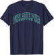 Retro Philadelphia Souvenir Classic Philadelphia Green T-Shirt - T-Shirt | Navy