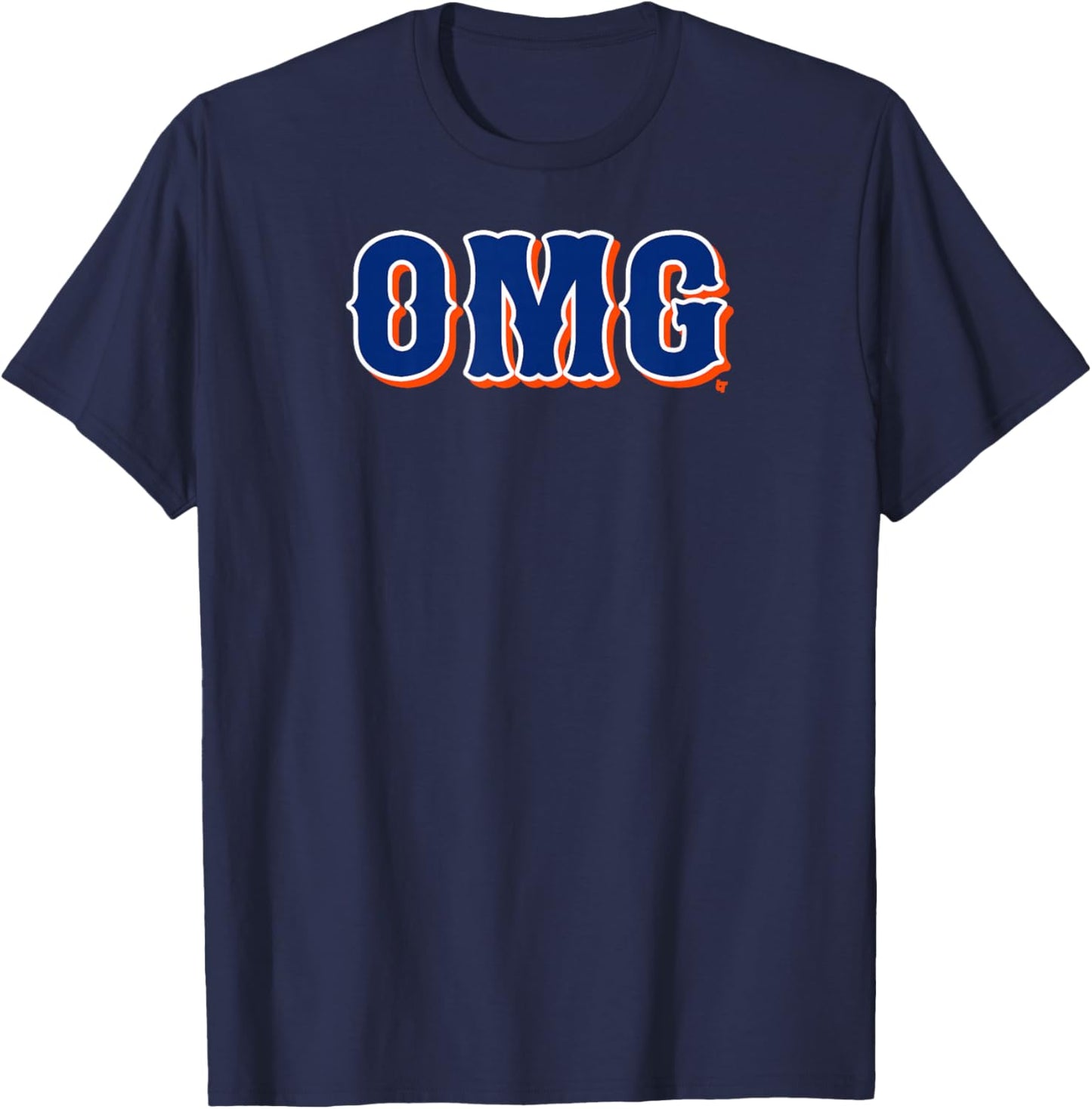 OMG - New York Baseball T-Shirt - T-Shirt | Navy