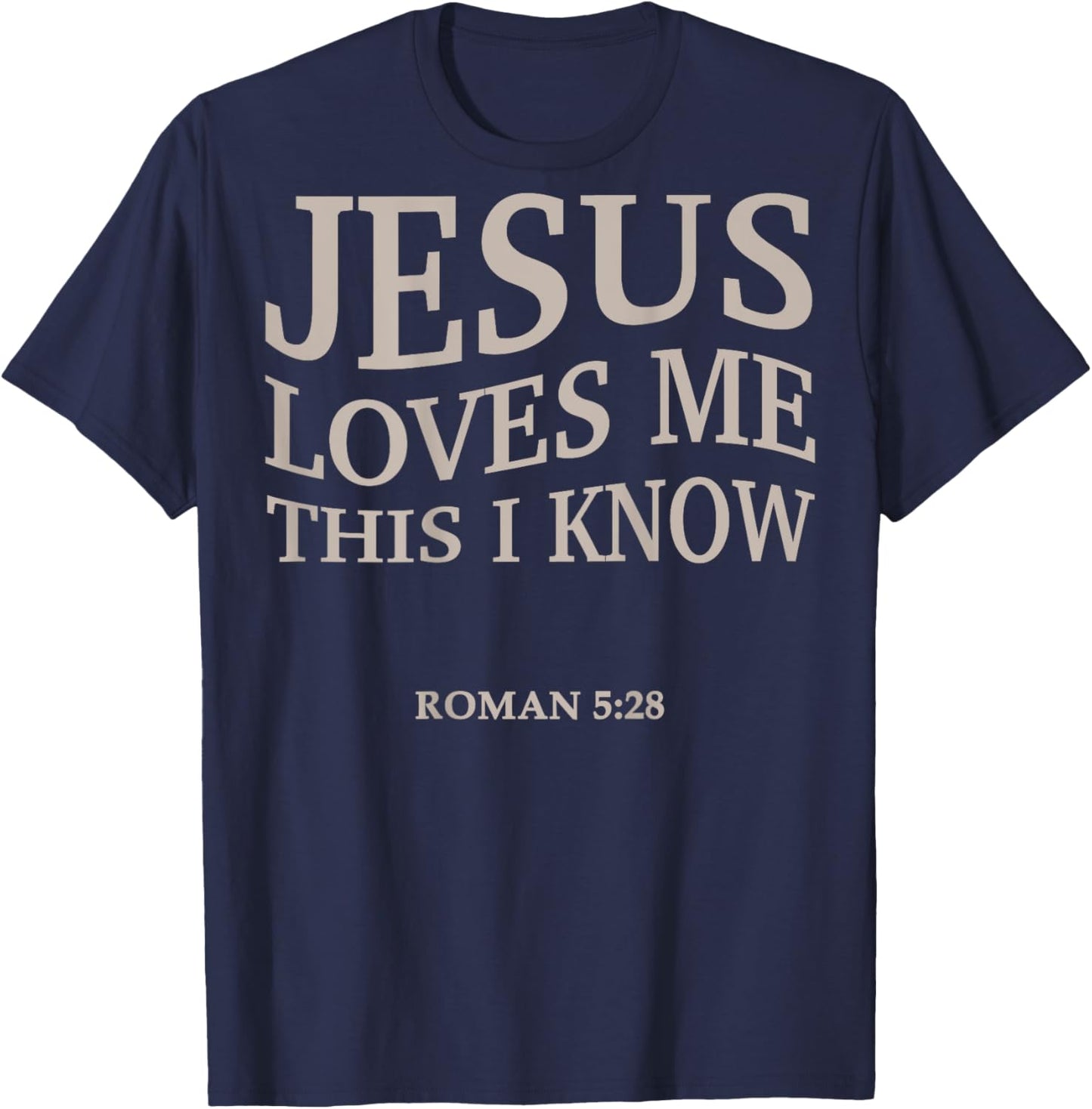 Men Jesus Love Me This I Know Christian Girl Boy Toddler God T-Shirt - T-Shirt | Navy