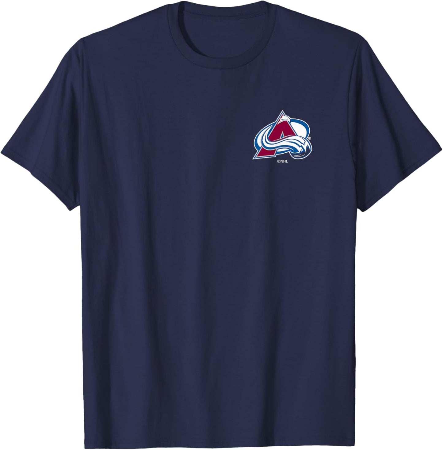 Colorado Avalanche Support Black Officially Licensed T-Shirt - T-Shirt | Navy