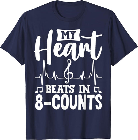 Choreographer Quote For Musical Theater Directors T-Shirt - T-Shirt | Navy