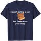 Funny cat Meme Men Women Kids T-Shirt - T-Shirt | Navy