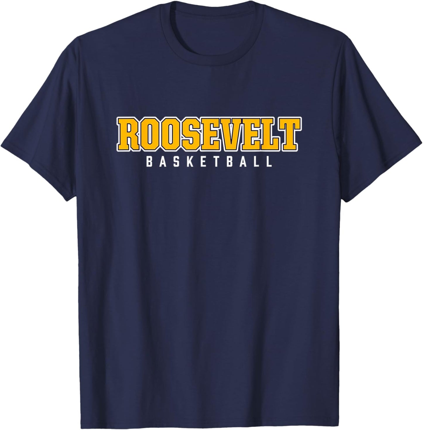 Roosevelt High School Basketball T-Shirt - T-Shirt | Navy