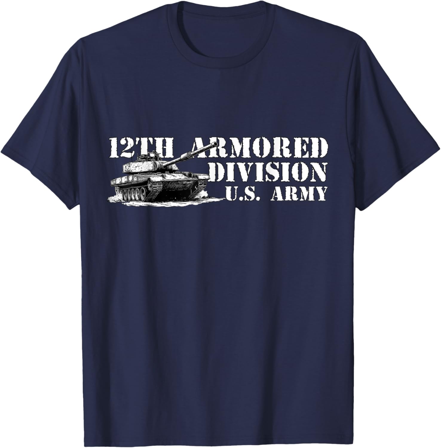 12th Armored Division Hellcat Division Retro Veterans Day Men Women Kids T-Shirt - T-Shirt | Navy