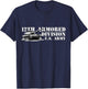 12th Armored Division Hellcat Division Retro Veterans Day Men Women Kids T-Shirt - T-Shirt | Navy