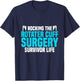 Rotater Cuff Surgery Recovery Post Shoulder Injury T-Shirt - T-Shirt | Navy