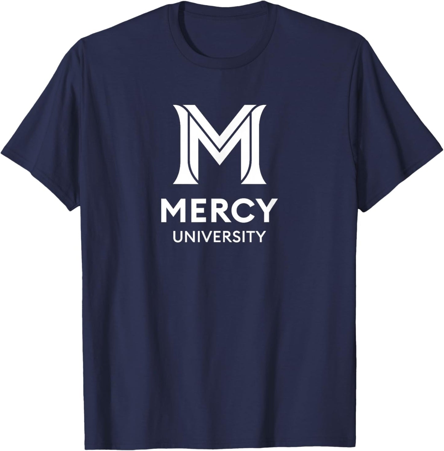Mercy University Mavericks M Logo T-Shirt - T-Shirt | Navy