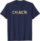 Coach Camo Army T-Shirt - T-Shirt | Navy