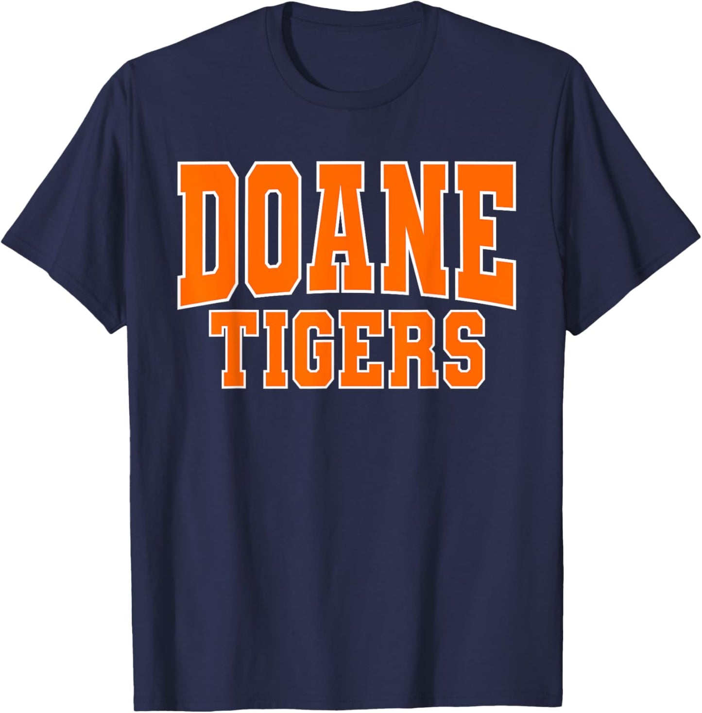 Doane University Tigers Apparel Sports Fan T-Shirt - T-Shirt | Navy