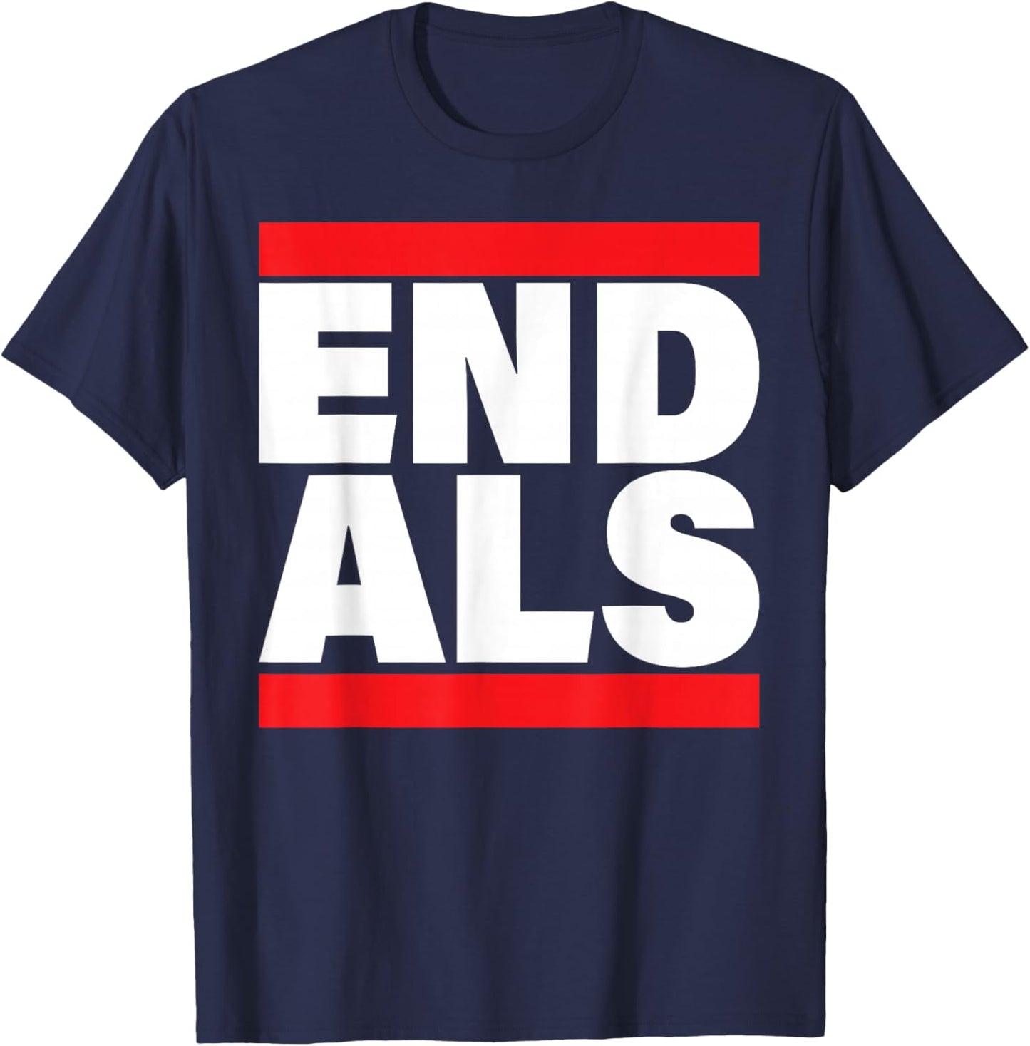 End ALS T-Shirt - T-Shirt | Navy