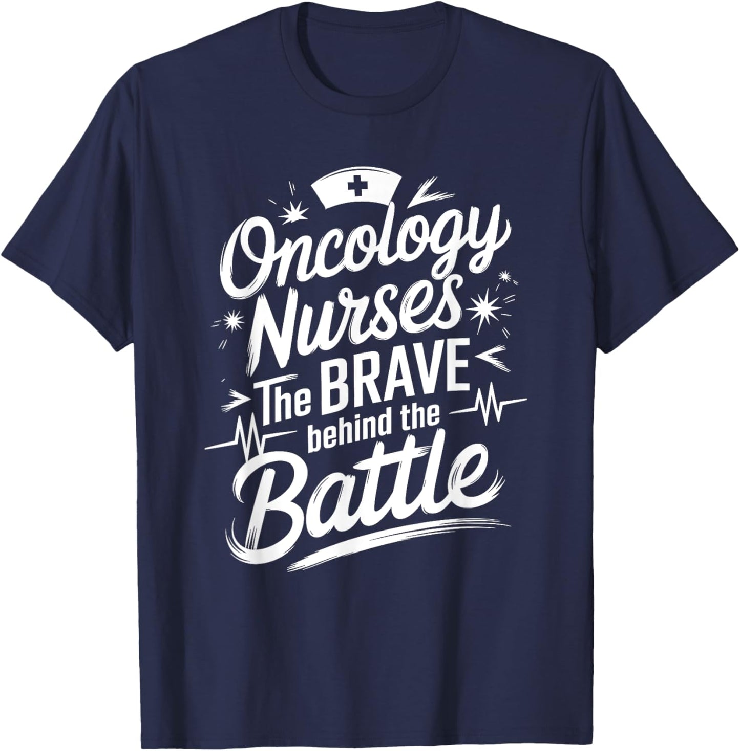 Oncology Nursing Design OCN Nursing Oncology Nurse Squad T-Shirt - T-Shirt | Navy