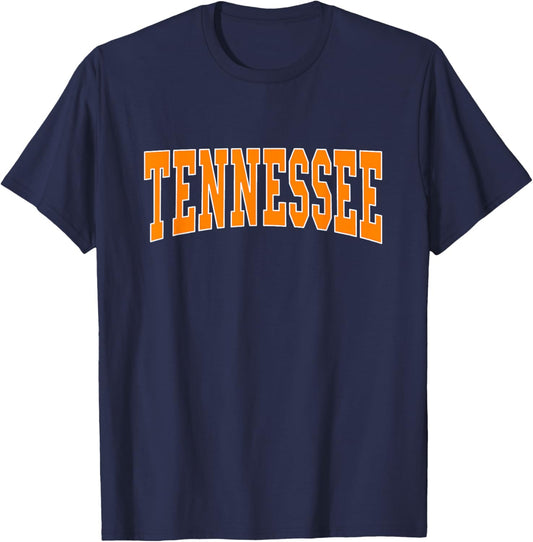 Tennessee - Throwback Design - Classic T-Shirt - T-Shirt | Navy
