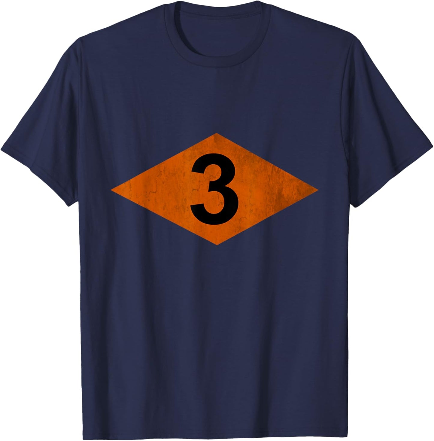 3rd Ranger Battalion 75th Ranger Regiment Ranger Diamond T-Shirt - T-Shirt | Navy
