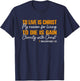 To Live Is Christ To Die Is Gain Phil. 1:21 T-Shirt - T-Shirt | Navy