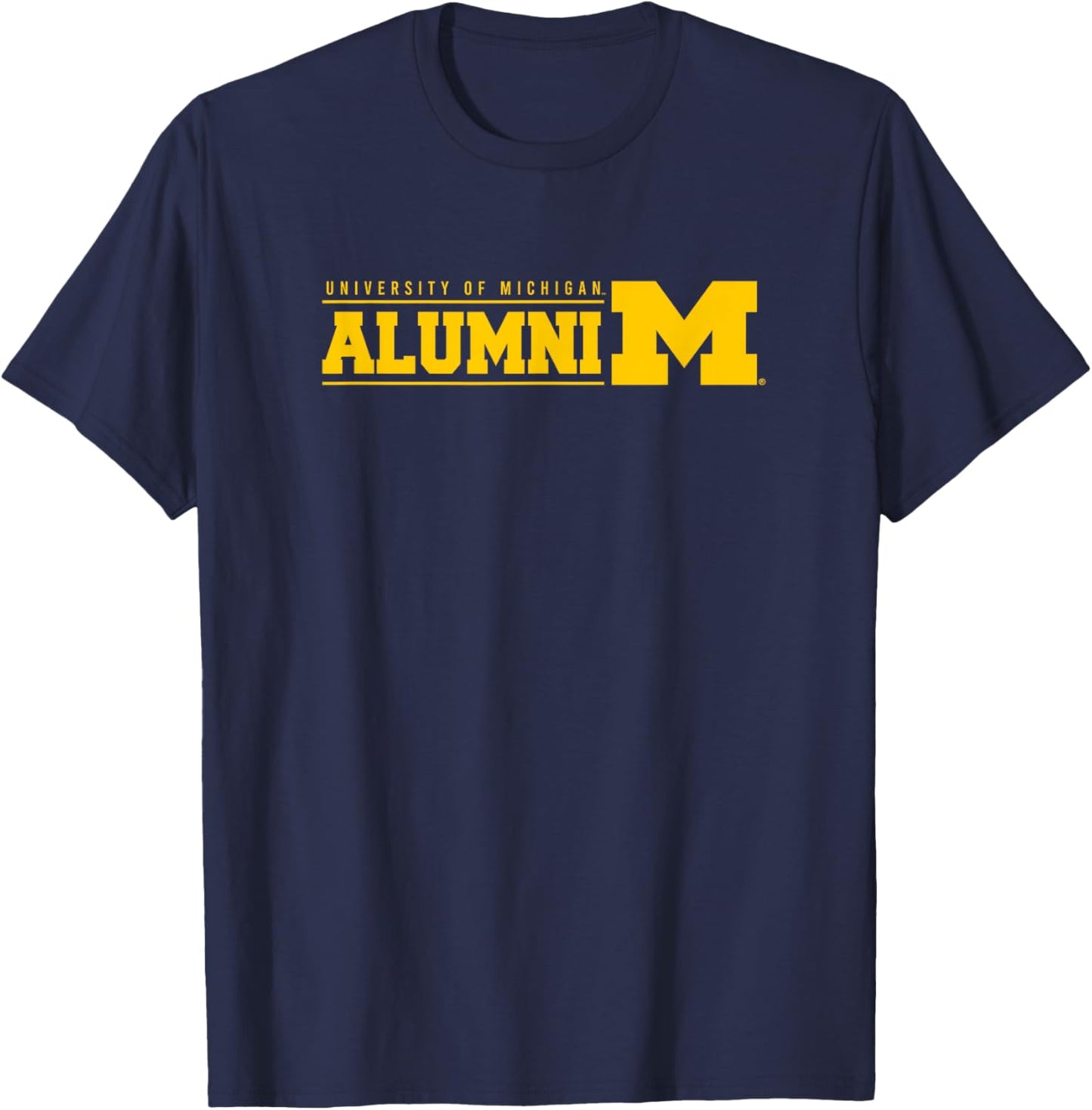 University of Michigan Wolverines Alumni T-Shirt - T-Shirt | Navy