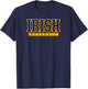 Notre Dame Irish Baseball T-Shirt - T-Shirt | Navy