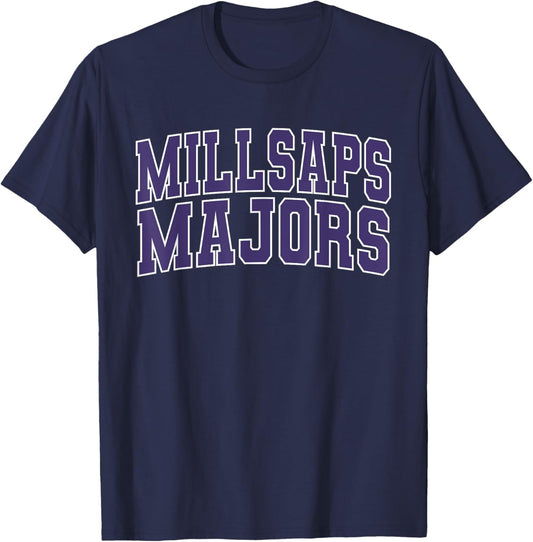 Millsaps College Majors Apparel Sports Fan T-Shirt - T-Shirt | Navy