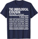 The unbiological cousin nutrition facts cousins men women T-Shirt - T-Shirt | Navy