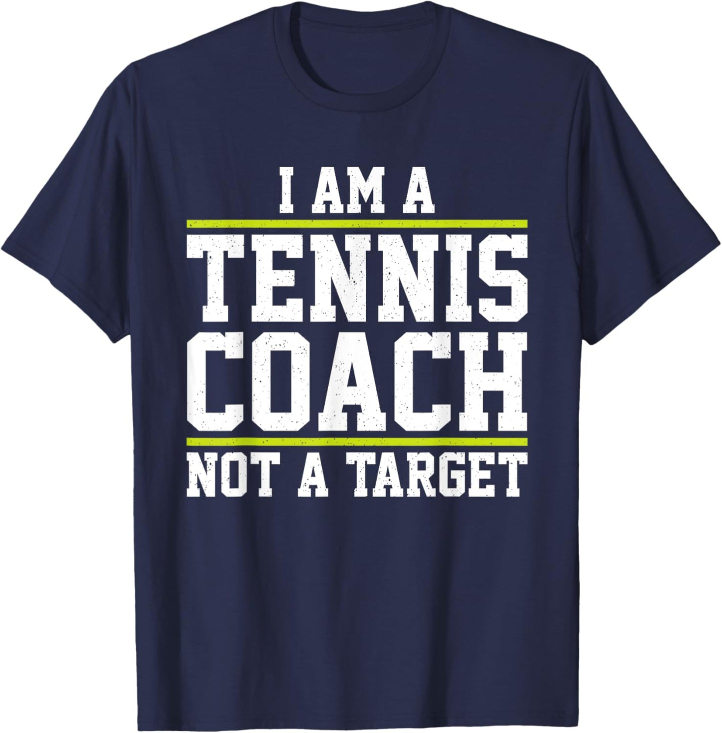 Tennis Coach Novelty Women Team Captain Tennis Lover T-Shirt - T-Shirt | Navy