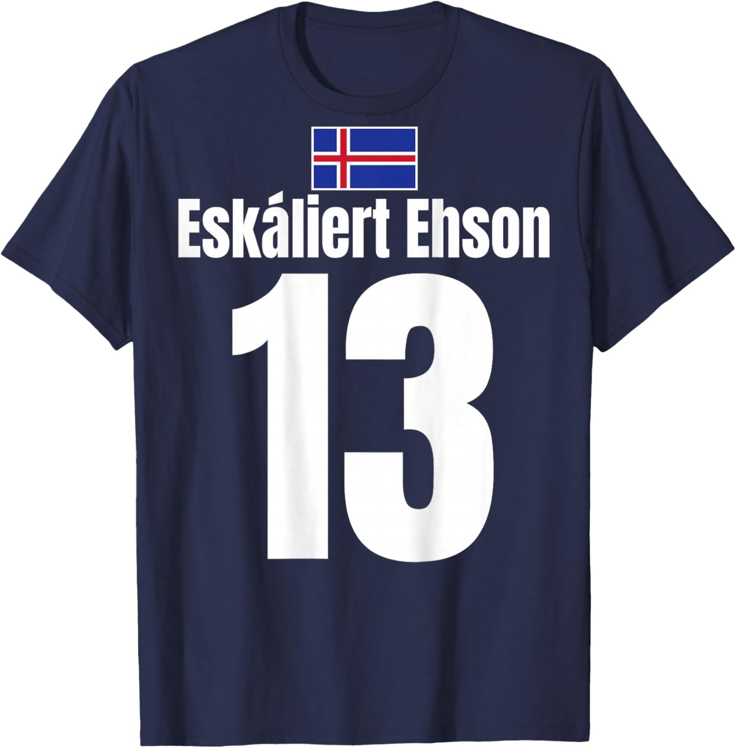 Eskaliert Ehson Nr.13 Es Eskaliert Eh Island Mallorca T-Shirt - T-Shirt | Navy