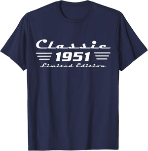1951 Birthday Man 75th Decoration Funny 75s 75th Birthday T-Shirt - T-Shirt | Navy