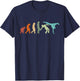Capoeira Dance Martial Arts Brazil Karate Evolution Capoeira T-Shirt - T-Shirt | Navy
