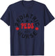 Pediatric Nurse Pediatric Emergency Nurse Peds Nurse Back Of T-Shirt - T-Shirt | Navy