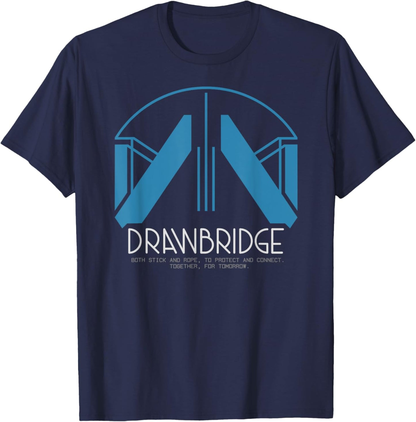 Death Stranding 2 Levis Bridge Logo Iconic Logo T-Shirt - T-Shirt | Navy