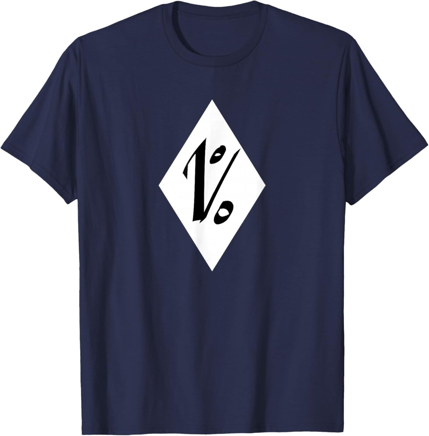 Outlaw 1% Biker MC Logo T-Shirt - T-Shirt | Navy