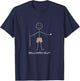 Joueur de Billard Amusant pour Homme T-Shirt - T-Shirt | Navy