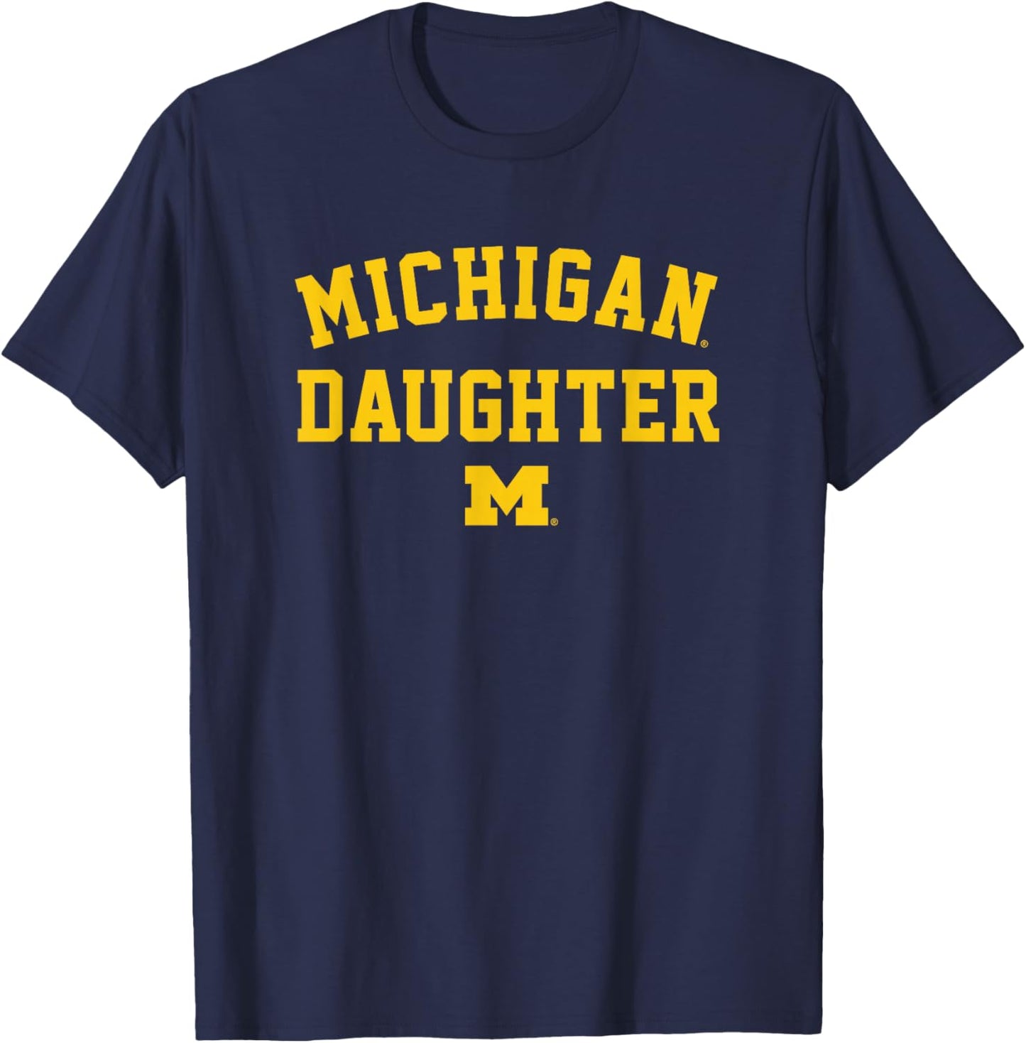 University of Michigan Wolverines Michigan Daughter T-Shirt - T-Shirt | Navy