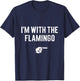 I'm With The Flamingo Flamingo Bird Party Halloween Costume T-Shirt - T-Shirt | Navy