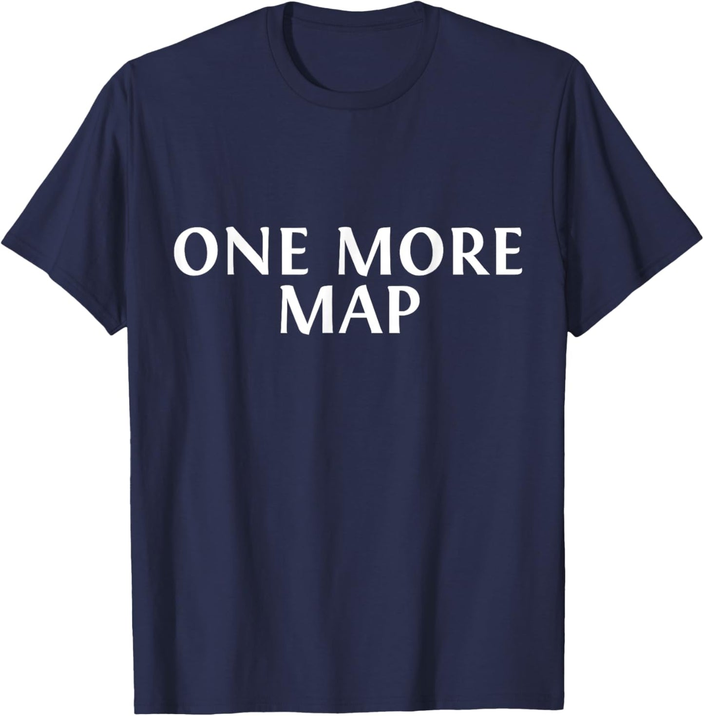 One More Map T-Shirt - T-Shirt | Navy