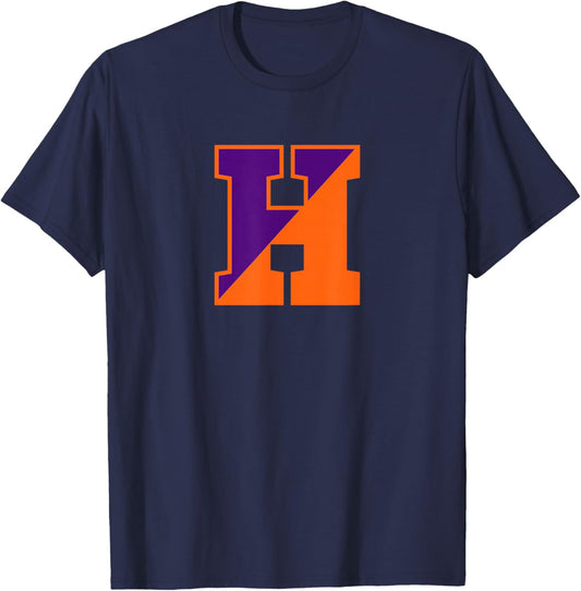 Hobart & William Smith Colleges Hobart H Mark T-Shirt - T-Shirt | Navy