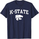 Kansas State Wildcats | Official NCAA University | MMKST01 T-Shirt - T-Shirt | Navy