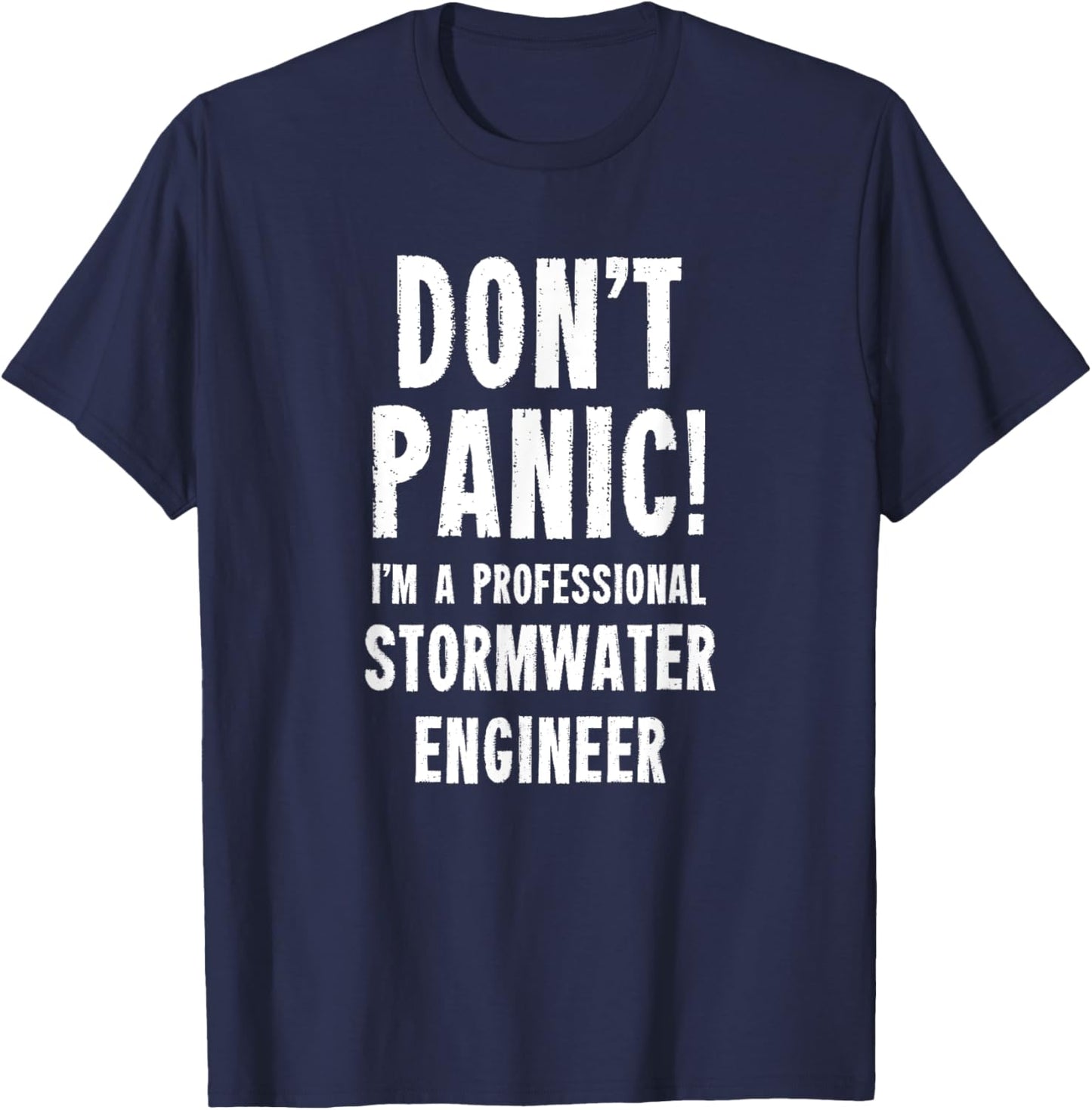 Stormwater Engineer T-Shirt - T-Shirt | Navy