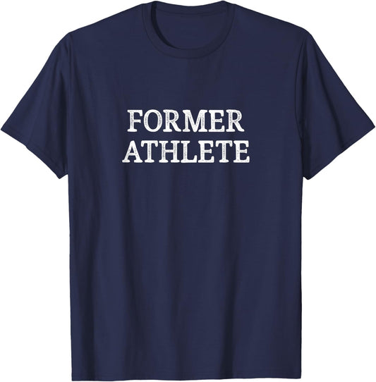 Former Athlete - Vintage Style T-Shirt - T-Shirt | Navy