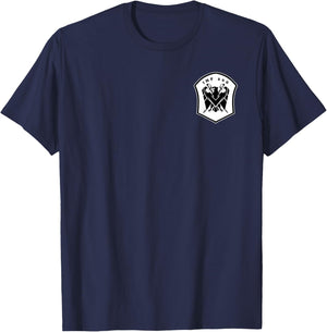 890th Infantry Battalion Crest T-Shirt - T-Shirt | Navy