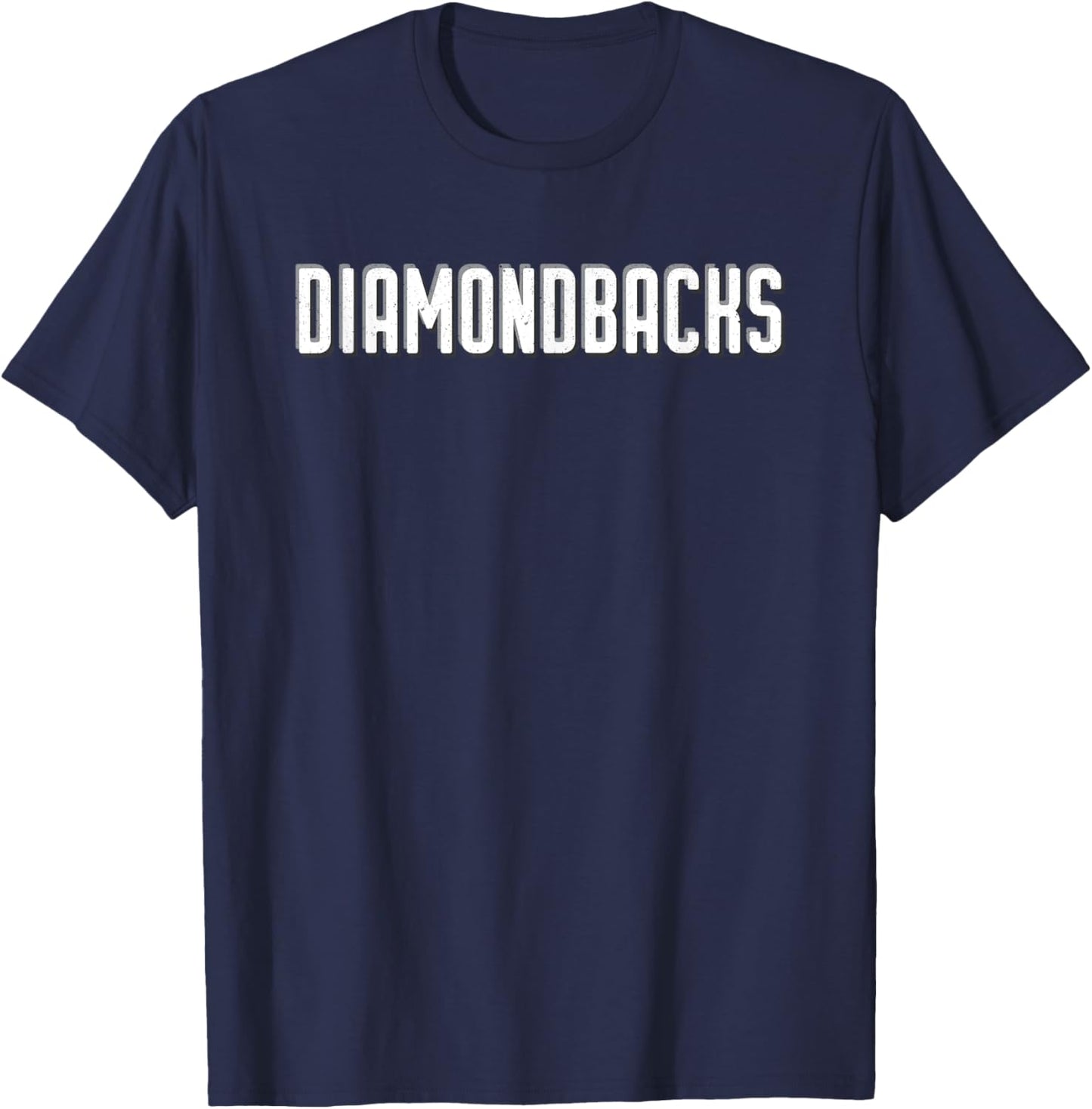 Diamondbacks Century Vintage Distressed HS T-Shirt - T-Shirt | Navy