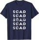 SCAD 3D M.C. Escher Style College T-Shirt - T-Shirt | Navy