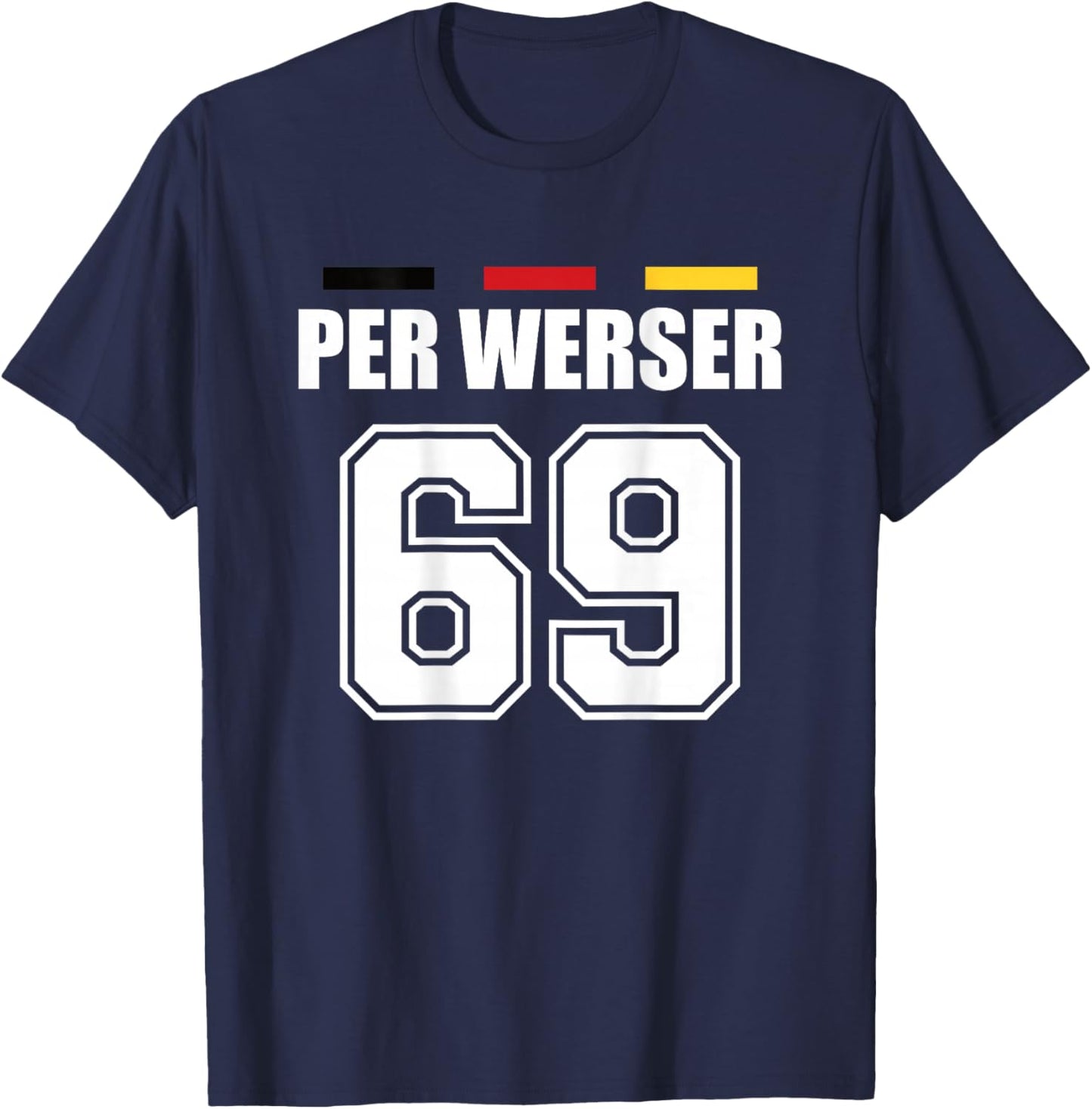 Lustige Namen Deutschland Trikot für Mallorca und die Party T-Shirt - T-Shirt | Navy
