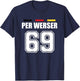 Lustige Namen Deutschland Trikot für Mallorca und die Party T-Shirt - T-Shirt | Navy
