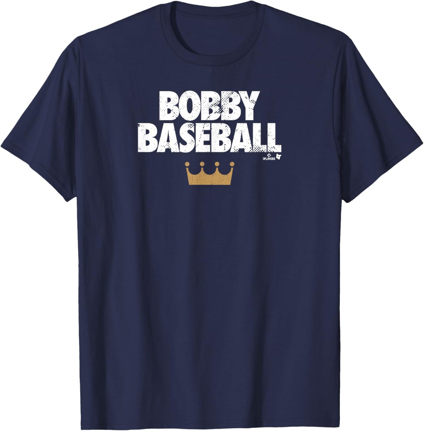 Bobby Witt Jr. - Bobby Baseball - Kansas City Baseball T-Shirt - T-Shirt | Navy