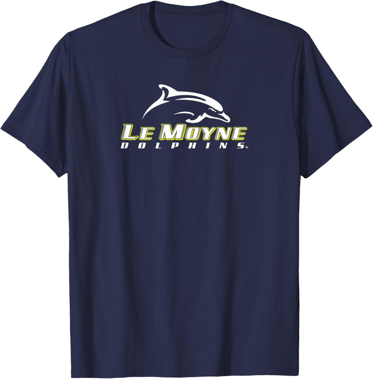 Le Moyne College Dolphins Primary Logo T-Shirt - T-Shirt | Navy
