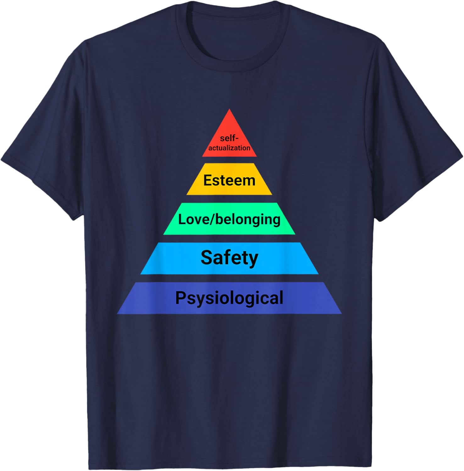 Funny Psychologist Art Women Psychology T-Shirt - T-Shirt | Navy