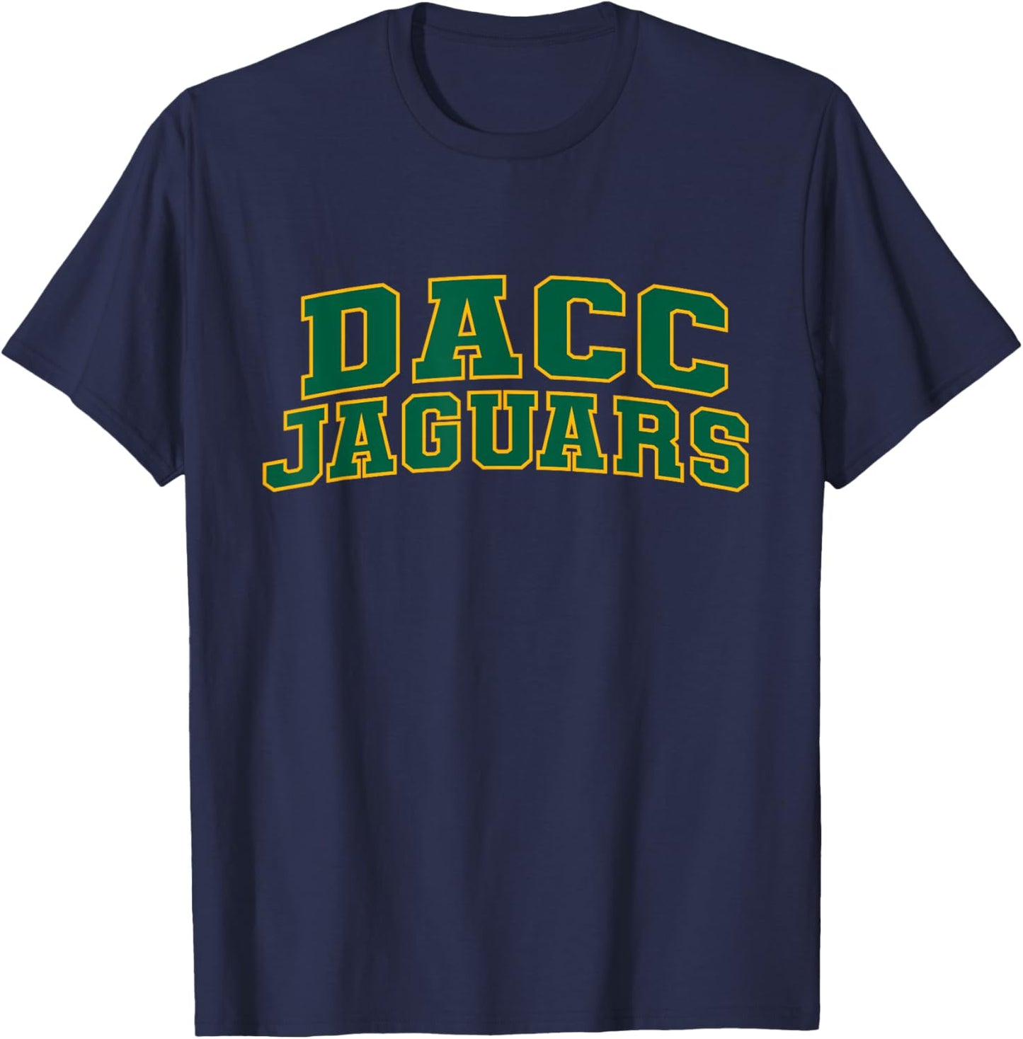 Danville Area Community College Jaguars Apparel Sports Fan T-Shirt - T-Shirt | Navy