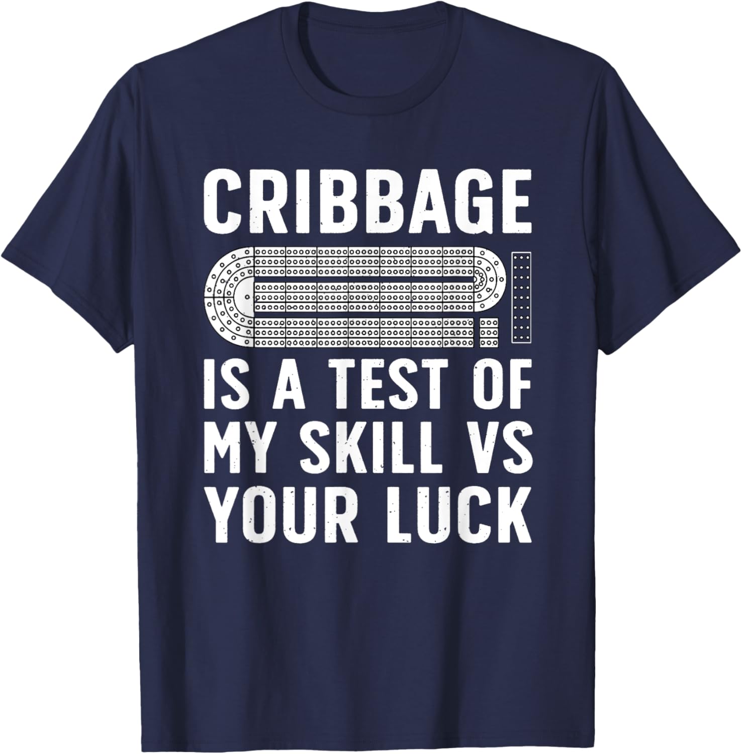 Funny Cribbage Design Women Card Game Cribbage Lover T-Shirt - T-Shirt | Navy