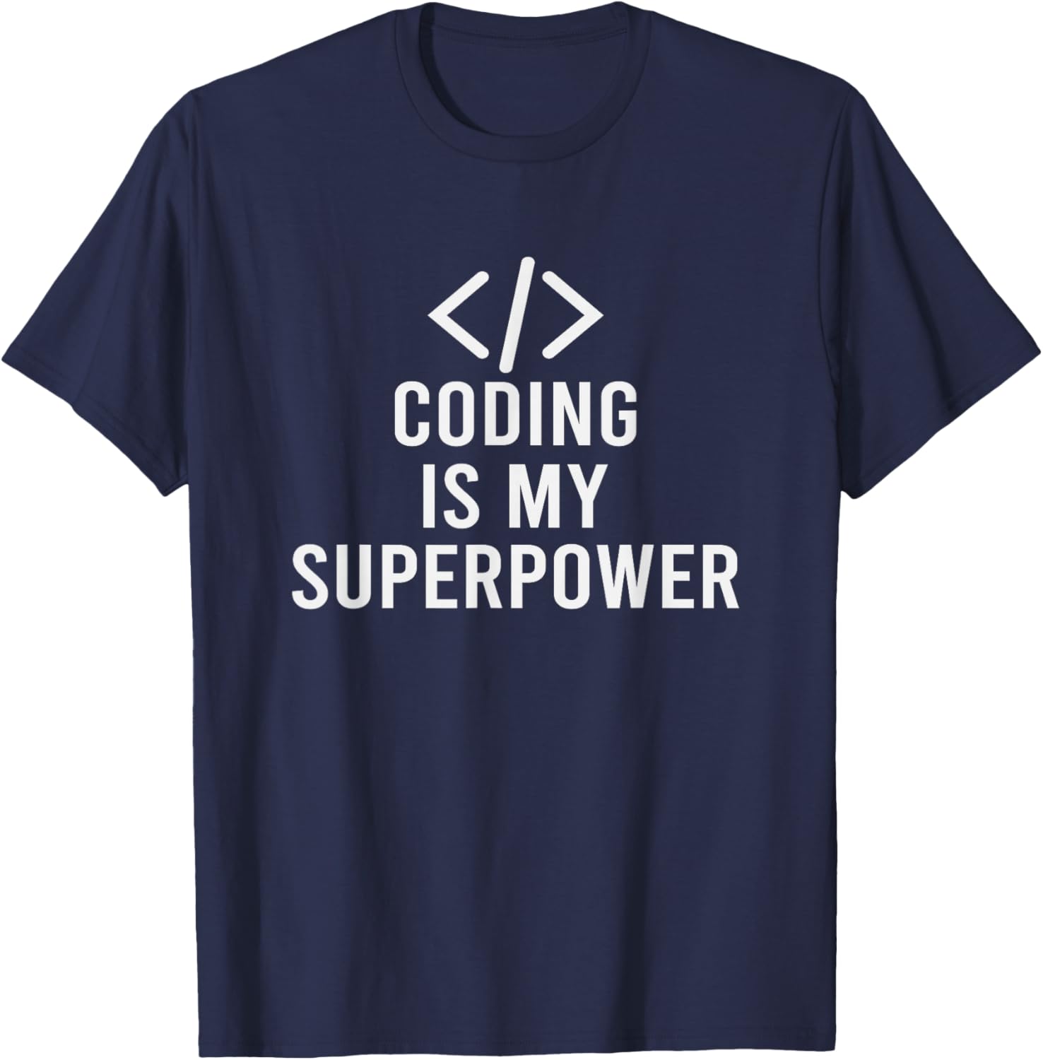 Binary Coding Nerd Computer Science Coder Gag Programmer T-Shirt - T-Shirt | Navy