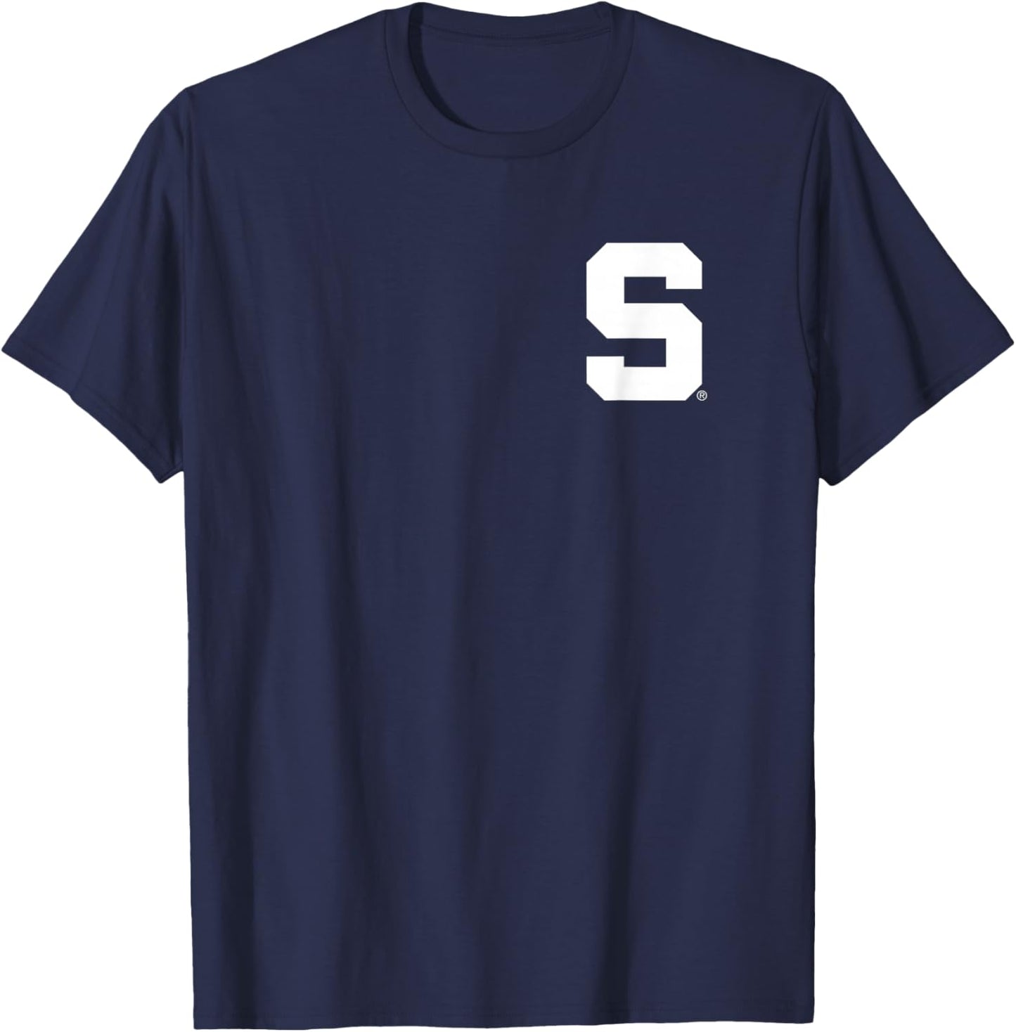 Michigan State Spartans Front/Back Icon Officially Licensed T-Shirt - T-Shirt | Navy